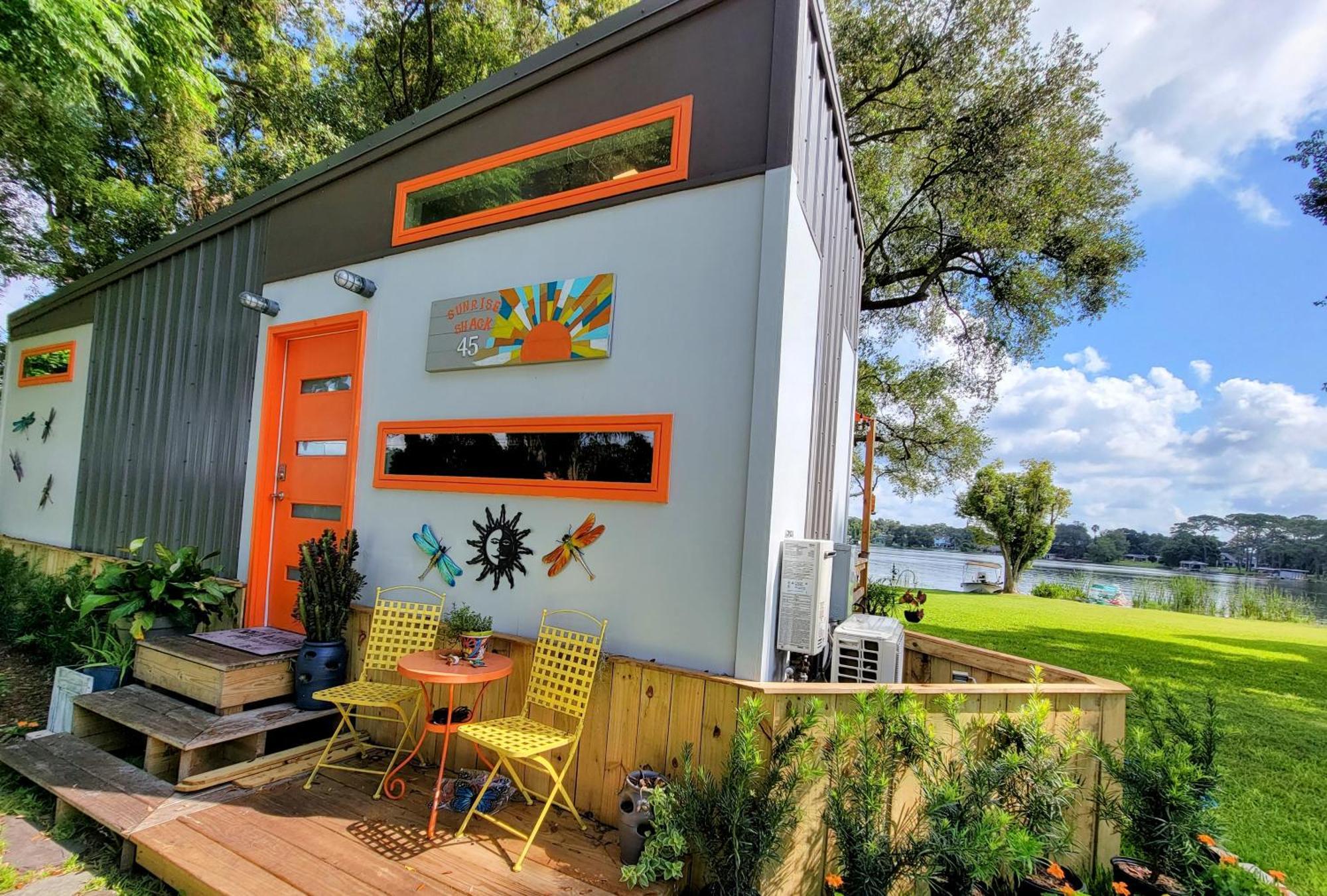 Orlando Lakefront Tiny Homes 6 Plus Month Rentals Exterior foto
